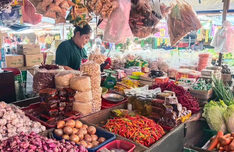Tanjung Pandan Traditional Market